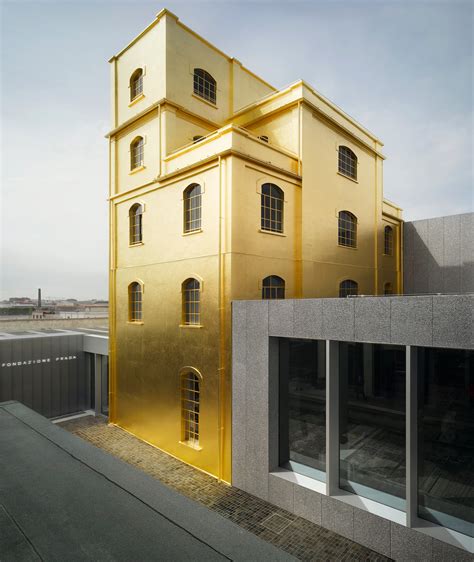 fondazione prada milano copertura foglio oro|fondazione prada.